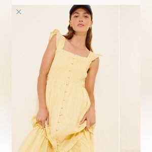 The Peregrine Midi Dress: Square neck edition